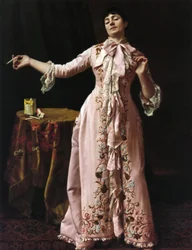 Femme fumant, 1895