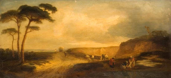 Paysage avec figures