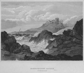 Château de Bamburgh, Northumberland