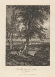 Windsor depuis la forêt, Berks