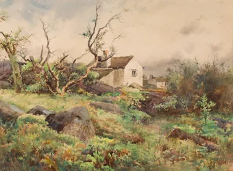Village et prunellier, Humberston