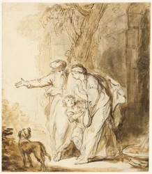 Abraham renvoie Agar et Ismaël