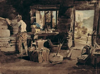 Intérieur de la forge, Ambleside