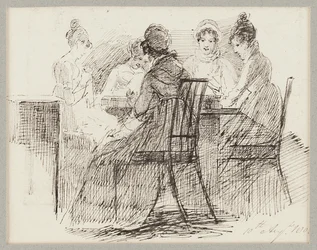 Groupe assis, 1808
