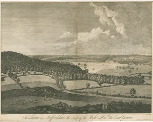 Trentham Hall : gravure