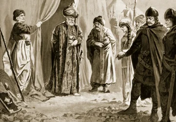 Ivan Shishman III livre sa sœur au Sultan Murad I, 1366
