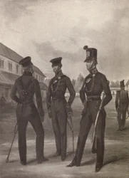 60e Corps des Fusiliers Royaux du Roi, vers 1820-1870, 1909