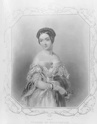 Elizabeth Wellesley, Duchesse de Wellington, gravée par William et Francis Holl