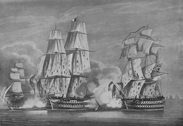 Capture du Rivoli, vers 1813