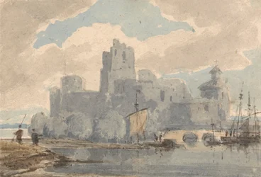 Château sur la côte