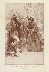 Illustration pour Jane Eyre par Charlotte Bronte