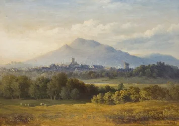 Abergavenny (Huile sur carton)