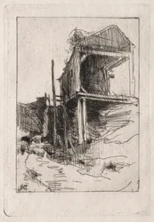 Vieux moulin, Branchville, Connecticut