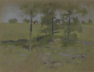 Trois arbres, vers 1888-95
