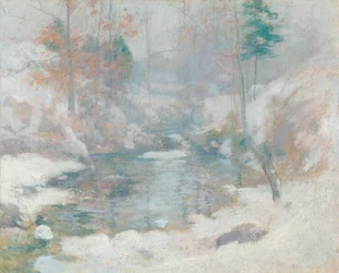 Harmonie hivernale, vers 1890-1900 (huile sur toile)