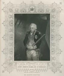Sir John Jervis en 1795