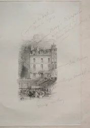 Logement de Napoléon, Quai Conti, 1836