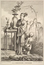 Le jardinier chinois, 1741-63