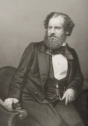 Albert Smith (1816-60) gravé par D.J. Pound d