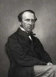 Charles John Canning, 1er comte Canning, gravé par D.J. Pound d