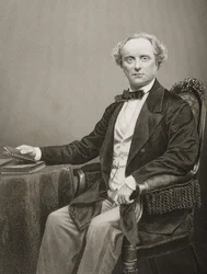 Charles John Kean, gravé par D.J. Pound d