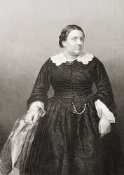 Madame Marietta Alboni (1824-94) gravée par D.J. Pound d