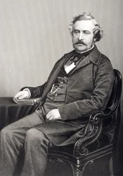 Martin Farquhar Tupper (1810-89) gravé par D.J. Pound d