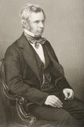 Peter John Locke King (1811-85) gravé par D.J. Pound d