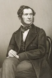 William Ewart Gladstone (1809-98) gravé par D.J. Pound d