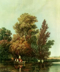 Le Bassin du Pêcheur, 1809, 1946