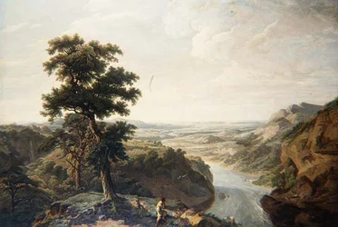 La rivière Severn, en direction de la mer