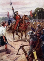 William Wallace à la bataille de Falkirk, Écosse