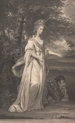 Honorable Mme Tollemache dans le rôle de Miranda