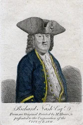 Richard Beau Nash, dandy britannique, 18ème siècle