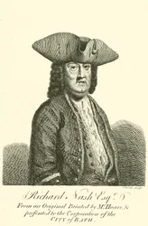Richard Nash, connu sous le nom de Beau Nash, dandy gallois, joueur et maître de cérémonie à Bath
