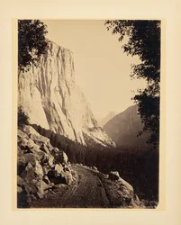 El Capitan depuis le sentier, Yosemite