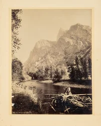 Sentinel Rock, Kings River, Californie