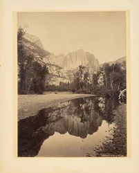Chutes de Yosemite, falaise, Californie