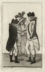 Capitaine Page ; Capitaine Vicars ; avec un admirateur par John Kay