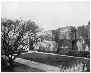 Haddon Hall près de Bakewell, Derbyshire, Angleterre