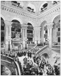 Intérieur du Grand Opéra, Paris