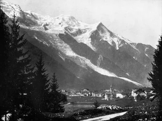 Mont Blanc depuis la Suisse