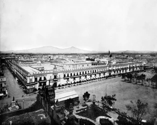 Panorama de la ville de Mexico, 1893