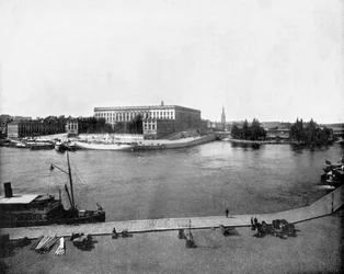 Palais royal, Stockholm, Suède, 1893