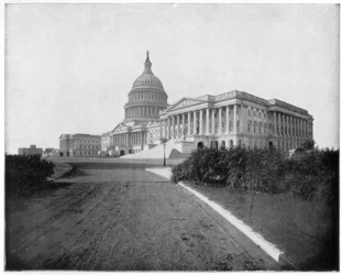 Le Capitole, Washington DC, fin XIXe siècle