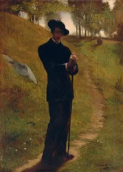 Portrait du peintre, 1859