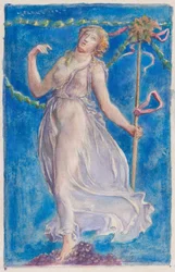 Une Bacchante