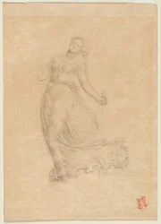 Figure féminine allégorique