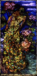 Vitrail au paon, 1892-1908