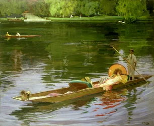 Scène de Bateau à Maidenhead